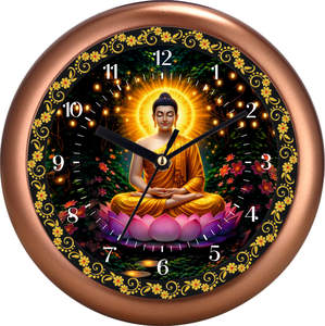 Liviya Economic Jagannath Ji Plastic Printing Battery Operated Silent <b>Movement</b> Wall <b>Clock</b> for Mother's Day & New Year - Product Image 6