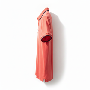 Chemises décontractées pour hommes de haute qualité, personnalisées, à manches courtes, boutonnées, athlétiques, de golf, tricotées, écologiques, imprimées, 100% coton - Product Image 4