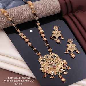 Mangalsutra de qualité supérieure pour mariage et fête du fournisseur et exportateur indien disponible au prix de gros - Product Image 4