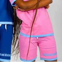 Conjunto Deportivo Unisex Jack Jill de Invierno, Ecológico, Personalizable, Camiseta de Manga Corta y Pantalones Cortos, Estilo Casual, Venta al Por Mayor OEM