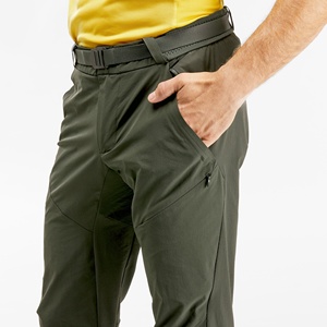 Pantalones de senderismo cargo personalizados elásticos en 4 direcciones, lisos, rectos, de secado rápido, tácticos, con cintura elástica y bolsillos con cremallera para exteriores - Product Image 5