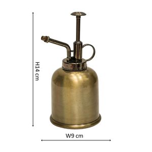 Brass Watering Can With Pump Indoor Use Durable Design Gold Finish - Product Image 4