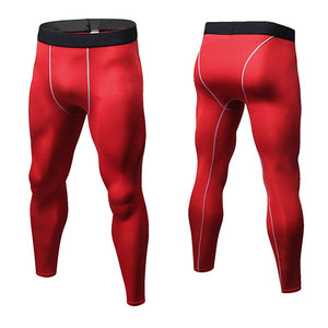 Breathable Quick Dry Men Compression <b>Legging</b> <b>Slim</b> Fit Workout Wear Compression <b>Legging</b> For Men - Product Image 1