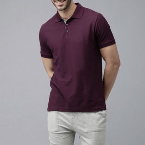 Professionally Made men's Summer Wear Lightweight Polo <b>Shirt</b> Short Sleeves Turn Down <b>Collar</b> Polo <b>Shirt</b> For Men - Product Image 3