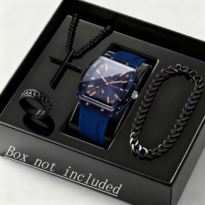 Reloj de Cuarzo para Hombre B922 de Lujo con Esfera Triangular de Silicona, Estilo Deportivo Sencillo - Product Image 4