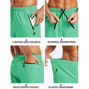 Pantalones Cortos Deportivos Casuales Ligeros de Diseño Personalizado, Elegantes, Transpirables, de Secado Rápido, Ecológicos, Cómodos y Flexibles para Uso Diario - Product Image 6