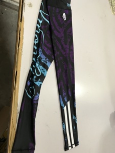 Leggings pour femmes sur mesure, leggings de sport de haute qualité, taille élastique, yoga, écologiques, antibactériens - Product Image 1