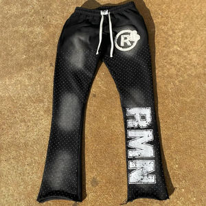 Nouveauté 2026 : Sweat-shirts et pantalons de survêtement surdimensionnés pour hommes, grande taille, avec broderies et patchs, qualité supérieure, vente en gros - Product Image 3