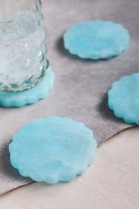 Sous-verres en résine géométriques, sous-verres en résine de luxe, sous-verres en résine haut de gamme, sous-verres en résine design, sous-verres en résine modernes - Product Image 2