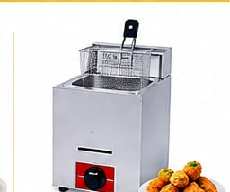 เครื่องทอดแก๊ส AFS ขนาด 6 ลิตร สแตนเลสเกรดเชิงพาณิชย์ ใช้แก๊ส LPG ถังเดี่ยว พร้อมรับประกัน 1 ปี - Product Image 4