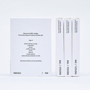 RM (BTS) - INDIGO [เวอร์ชั่นอัลบั้มเวอร์เซส] รุ่นการ์ด QR อย่างเป็นทางการ ไม่มีแผ่นซีดี พร้อมโฟโต้การ์ด โปสการ์ด และคู่มือ QR - Product Image 1