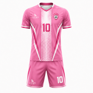Custom Team Soccer Jersey Shorts Set Professional Football Uniform Quick Dry Breathable Sublimation Sportswear Manufacturer - Product Image 1