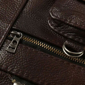 Produits tendances du moment, veste en cuir de couleur personnalisée, nouveau modèle, design personnalisé, logo, veste en cuir respirante - Product Image 5