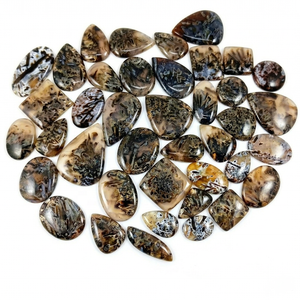 Cabujones de Ágata Natural en Barra, los Más Vendidos, Cabujones de Cristal Auténticos para Joyería de Plata, Cabujón de Ágata - Product Image 1