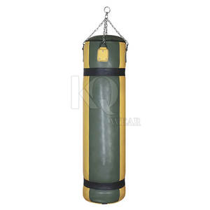 Sac de frappe suspendu en cuir premium pour la pratique de la boxe, du kickboxing et des arts martiaux, design léger et écologique, robuste - Product Image 2