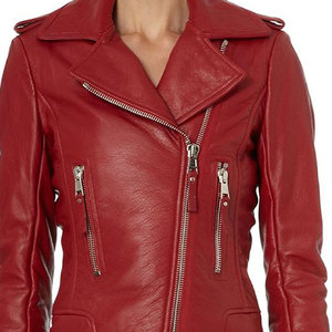 Chaqueta de Cuero de Alta Calidad 2025, Transpirable, Personalizada, de Excelente Calidad, Diseño Superior, Chaqueta de Cuero para Mujer - Product Image 3