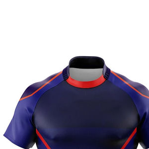 Ensemble de maillots de rugby sublimés personnalisés, uniforme de rugby haute performance et durable, unisexe, vêtements de sport professionnels pour l'entraînement en équipe, short - Product Image 2