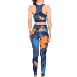 ชุดโยคะผู้หญิงสไตล์ล่าสุด MOQ ต่ำ ขายตรงจากโรงงาน ชุดโยคะคุณภาพสูง - Product Image 2