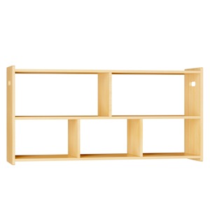 Modern <b>Round</b> Wood Coffee <b>Table</b> With Metal Frame And Storage Shelf Living Room Furniture - Product Image 4