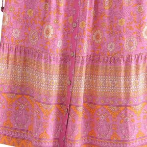 Vestido mini estampado para mujer, vestido de moda de manga larga - Product Image 5