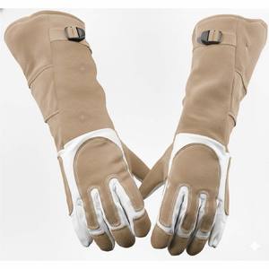 Strong Leather Welding Gloves <b>Fire</b> Resistant Heat Proof Gloves for Welding Safety and Industrial Use - Product Image 3