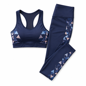 Conjuntos de Yoga de 2 Piezas, Ropa Deportiva, Ropa para Ejercicio, Gimnasio, Entrenamiento, Conjuntos de Yoga Sin Costuras, Servicios OEM, Conjuntos de Yoga al por Mayor - Product Image 4