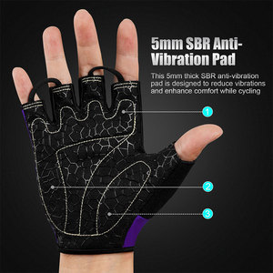 Gants de cyclisme unisexes d'été les plus vendus, demi-doigts, écologiques, en nylon de haute qualité, pour la musculation et le cyclisme - Product Image 6