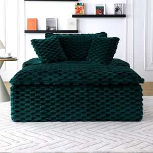 Divano Comfort da 51 Pollici con Due Cuscini e Un Schienale per Molteplici Scenari in Camere da Letto e Soggiorni - Product Image 5