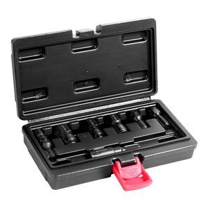 Set di 7 Utensili per Riparazione Filettature Metriche Auto M10 M12 M14 M18 M20 M22 con Custodia Termica - Product Image 3
