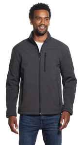 Chaqueta de Forro Polar Negra para Hombre, Cuello Alto, Cierre de Cremallera, Resistente al Viento, Corte Regular Informal, Color Sólido, Prenda Exterior de Poliéster para Otoño - Product Image 6