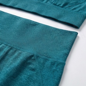 Ensemble de yoga pour femmes, vêtements de sport respirants pour la gym, tenue de fitness, vêtements de sport athlétiques, ensemble de jogging - Product Image 5
