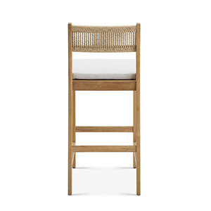 Meubles d'extérieur pour restaurant, chaise de bar d'hôtel, meubles de jardin, table et chaise, meubles de terrasse, ensemble de salle à manger en bois d'extérieur - Madera - Product Image 6