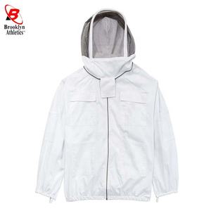 Chaqueta de apicultura de protección completa de algodón, traje antiabejas, Mono para trabajo de verano, accesorios de apicultura de seguridad ventilados - Product Image 1