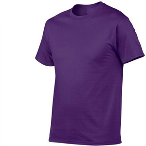 T-shirt à manches courtes en coton 100 % (160 GSM) personnalisé OEM, coupe classique, couleur unie, grande taille, séchage rapide et respirant - Product Image 1