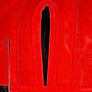Red PU Leather <b>Waterproof</b> Boxing Gloves with for Wrist Closure for Adults Martial Arts Training by Dawnforce Fight Gear - Product Image 4