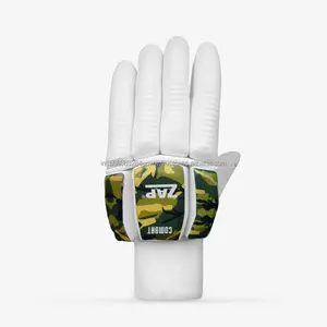 Guantes de cricket de doble capa ZAP Combat con cierre de velcro de liberación rápida altamente protectores y ventilados a la venta en India - Product Image 5