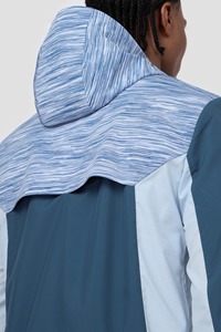 Ensemble coupe-vent à capuche de qualité supérieure pour hommes, sweat à capuche léger à fermeture éclair avec short assorti pour la course, la randonnée et les activités de plein air, ensemble de vêtements de sport pour hommes - Product Image 5