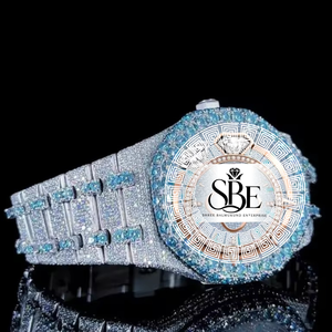 Montre en quartz carrée simple de fabrication indienne, boîtier en acier inoxydable 41 mm, verre saphir, résistance à l'eau 3 BAR, élégante - Product Image 4