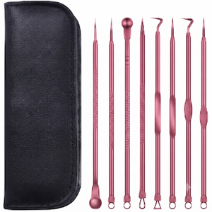 Extractor de Puntos Negros, Herramienta para Extraer Comedones y Kit de Extracción, Utilizado para Acné, Puntos Negros, Partículas de Grasa, etc. - Product Image 5