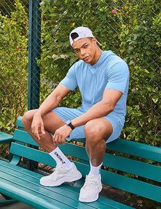 Conjunto Deportivo para Hombre, Cómodo, 100% Algodón, Lavado Ácido, Estampado, Estilo Urbano, Alta Calidad, Fabricante OEM ODM, Venta al Por Mayor - Product Image 3