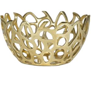 Bol à fruits de luxe, centre de table, panier doré, durable, léger, en aluminium, bols décoratifs, décoration moderne pour la maison - Product Image 1