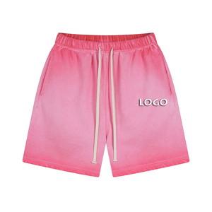 Nouveau modèle tendance de haute qualité, léger et respirant, en Spandex/Polyester, pour homme, uni, délavé à l'acide, avec cordon de serrage, décontracté, en tissu Oxford, sportif - Product Image 5