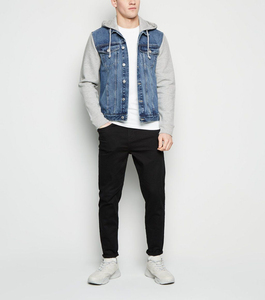Premium Quality Stylish Designed <b>Men</b> Winter Wear Jeans Jacket Long Sleeve Button up Denim <b>Men's</b> Jackets - Product Image 4