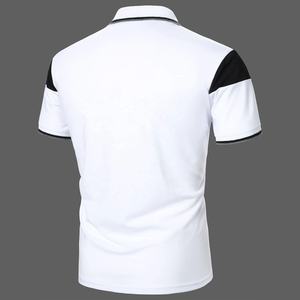 Polo de Alta Calidad, Liso, Casual, con Logotipo Personalizado, Simple, para Hombre, Transpirable, para Golf, Ropa Casual, 100% Algodón, Tallas Grandes - Product Image 5