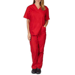 Bata de Laboratorio Unisex Estilo Jogging, Cómoda, de Lona Tejida, Uniforme de Enfermera, para Detección de Agujas, Uso Hospitalario, Trabajo, Actividades de Voluntariado - Product Image 2