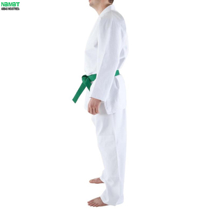 Uniforme de Taekwondo Duradero para Artes Marciales, Conjunto de Dobok Unisex para Entrenamiento, Mezcla de Algodón y Poliéster, Ropa para Sparring, Nuevo - Product Image 4