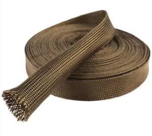 <b>Heat</b> Resistant Braided Sleeve for Wiring Harness <b>Heat</b> Treated Basalt Fiber Sleeving - Product Image 4