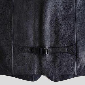 Nouvelle Tendance 2026 – Gilet de Moto en Cuir Premium Coupe-Vent Grande Taille pour Hommes – Sécurité Professionnelle pour la Conduite – Sur Mesure - Product Image 3