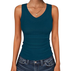 Women <b>Black</b> Backless Sleeveless Tank Top Summer <b>Beach</b> Wear Slim Fit Casual Fashion Trendy Female Tank Top 2026 - Product Image 6