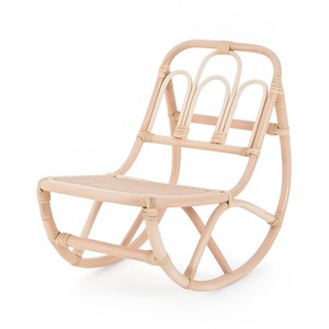 Cute rattan baby bouncer <b>reclining</b> chairs handmade lounge rocking chair for children from Vietnam - Product Image 1